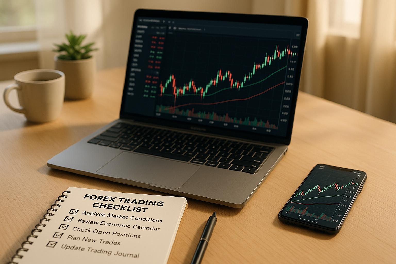 Forex Trading Checklist: Daily Tasks for Success